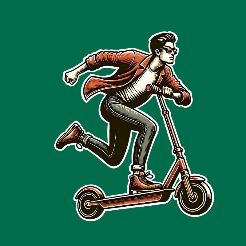 Tretroller E-Scooter E-Roller