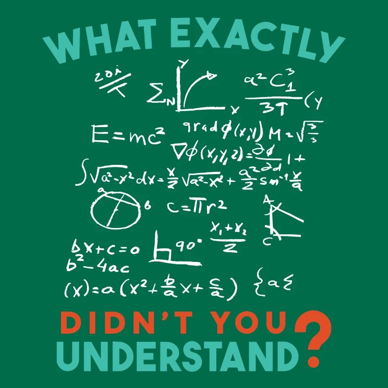 Physics Math Formula Joke