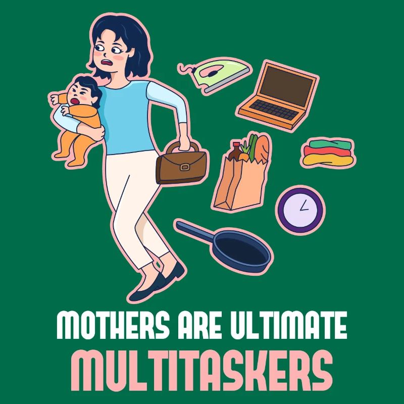 Muttertag Multitasker Design