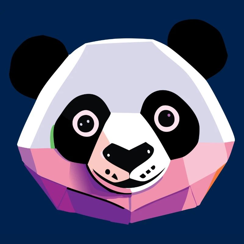 Panda Low Poly