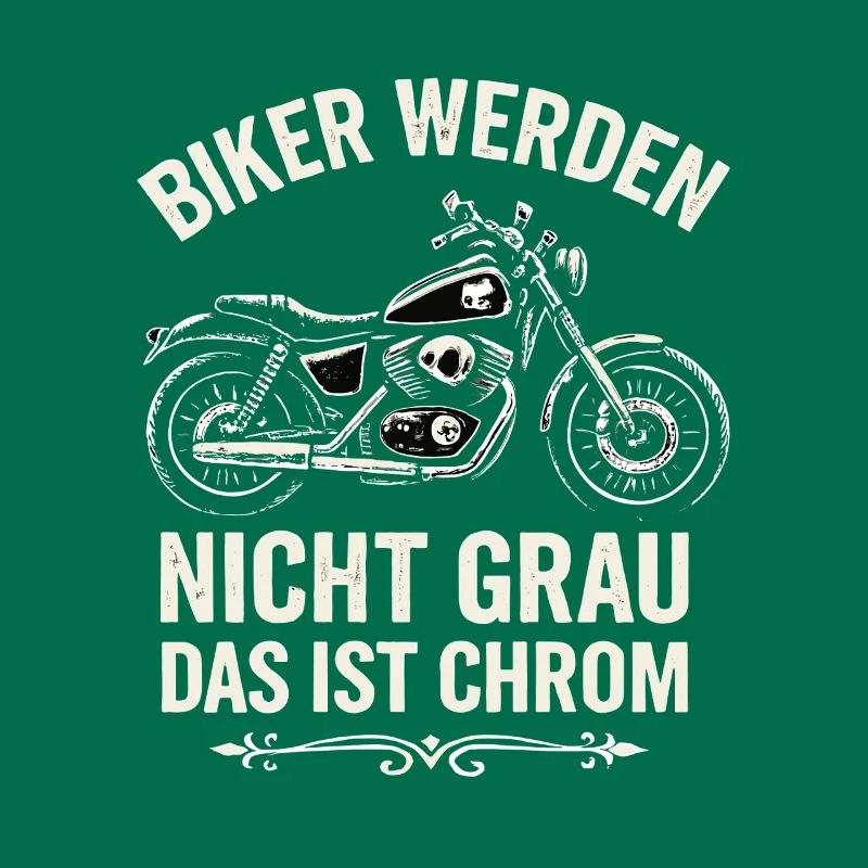 Les motards ne deviennent pas gris - c’est le chrome !