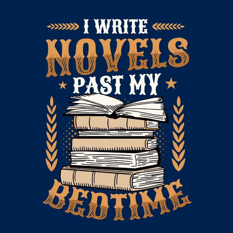 I write novels when I'm in bed Author