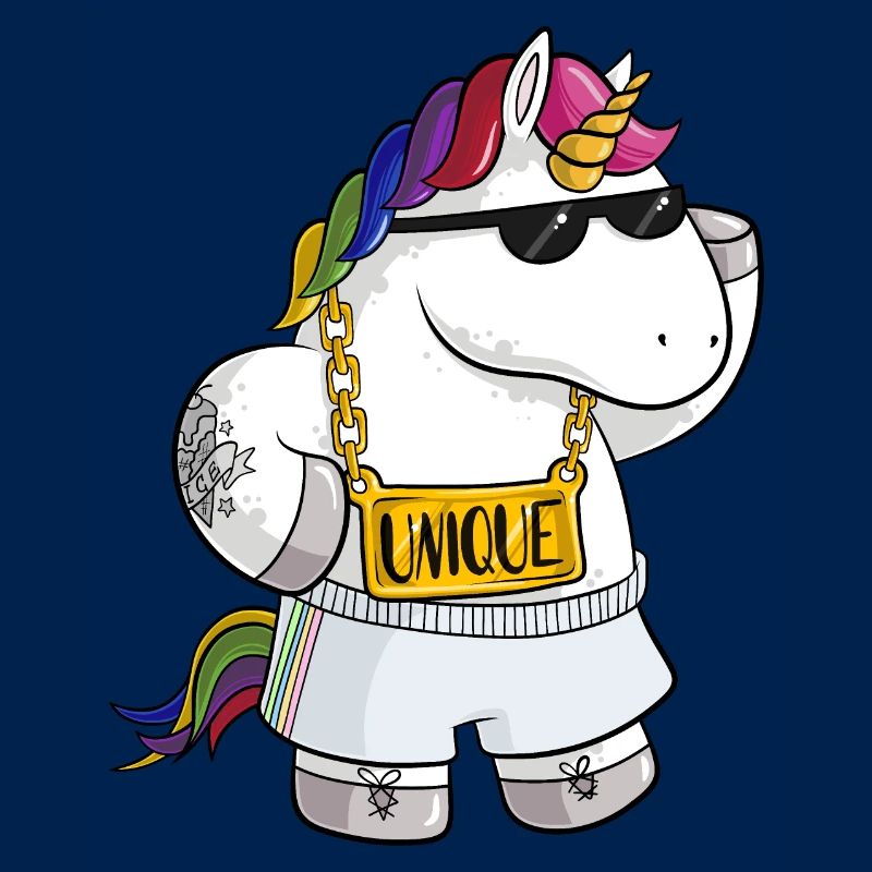 Unique Comic Einhorn