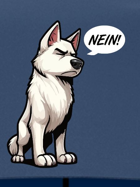 Nein Weißer Schäferhund Schäferhund Schäferhunde