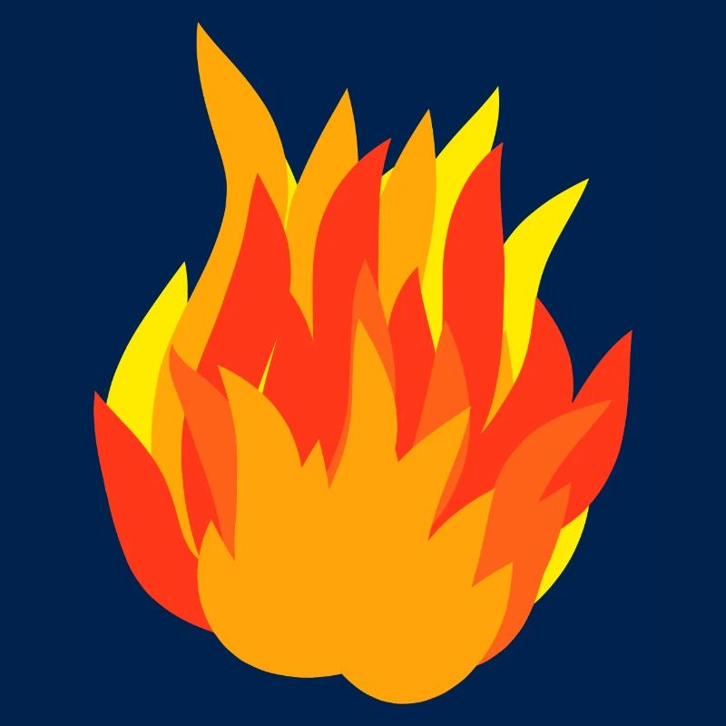 Feuer Flame eines Lagerfeuers, Geschenkidee