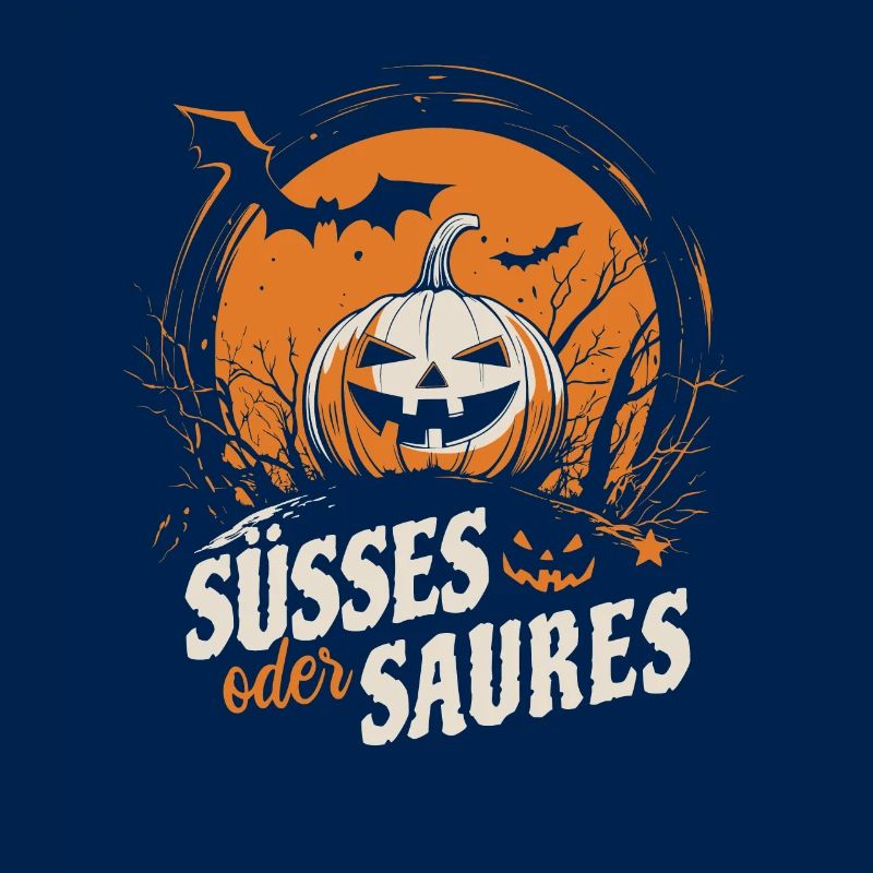 Halloween Kürbis - Süßes oder Saures