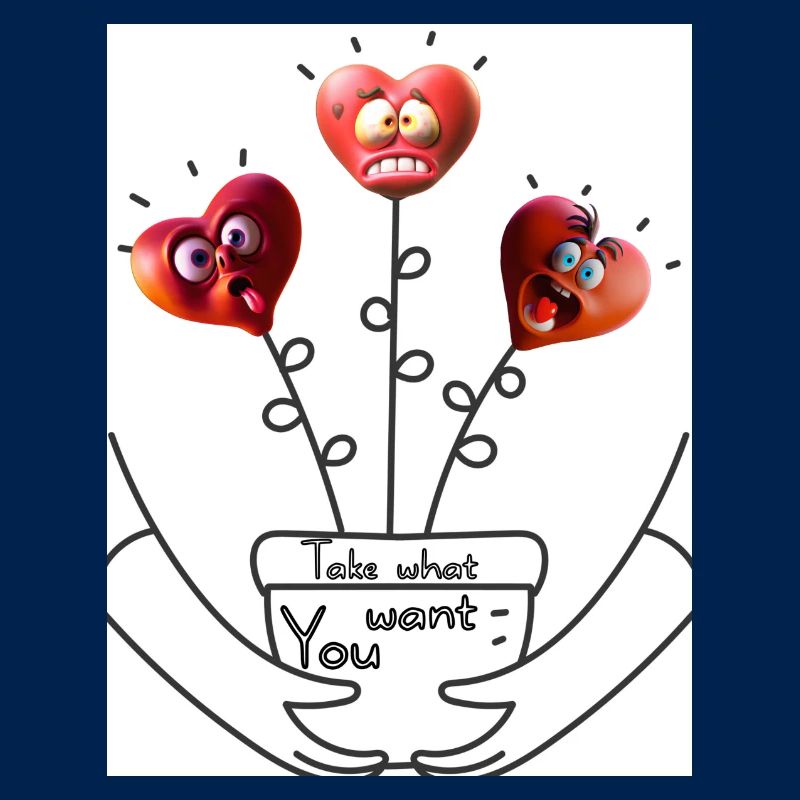 Nimm dir, was du willst. Nimm dir, was Du willst.