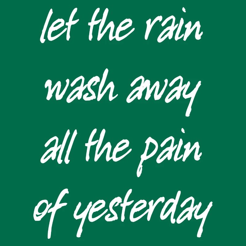 Que la pluie s’évanouisse...