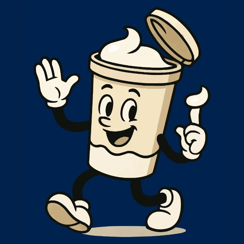 eiscreme becher comic