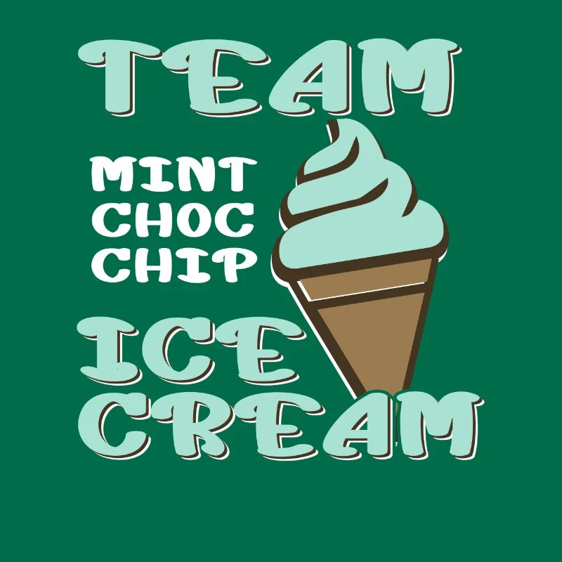 Team Mint Choc Eiswaffel Eiscreme Eis