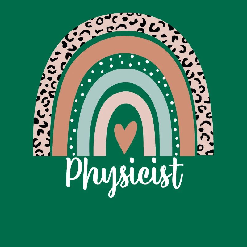 Physicist Rainbow Leopard Funny Physicist