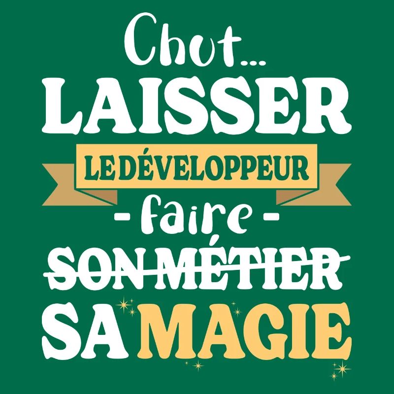 Developer Makes His Magic Humor Dev