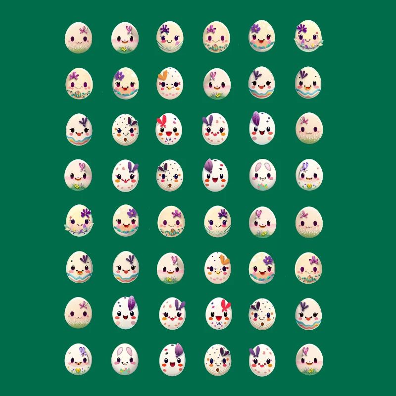 Colorful Easter Eggs Easter Egg Pattern Easter