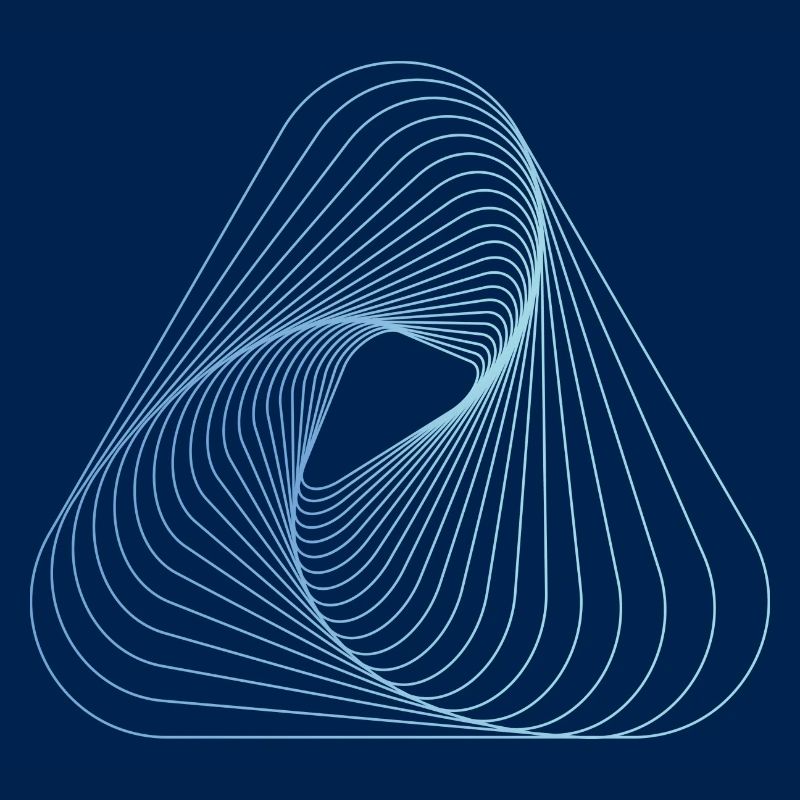 Optical illusion pattern shapes geometry gift