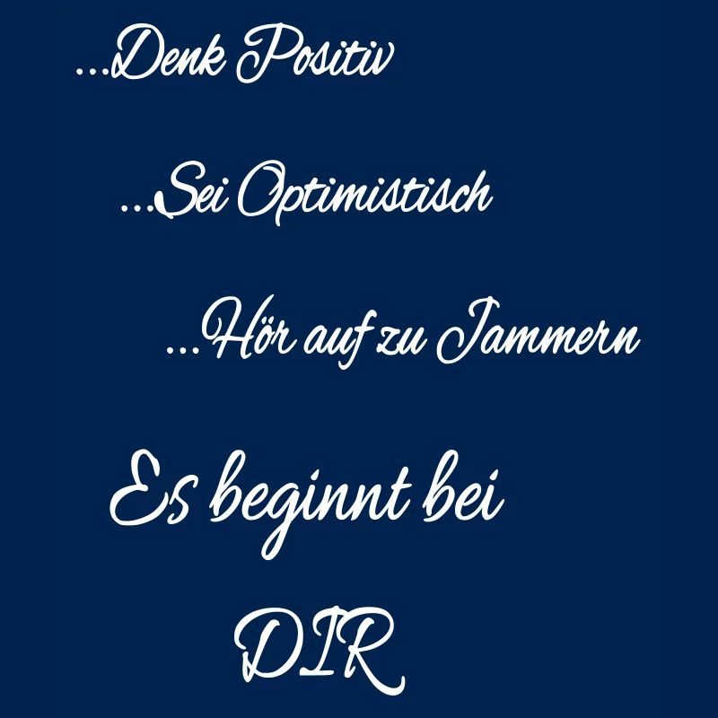 Es beginnt bei DIR
