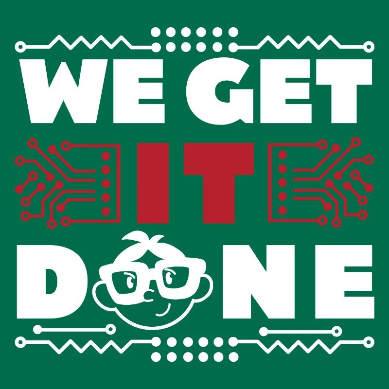 We get IT done IT-Fachmann Informatiker Computer