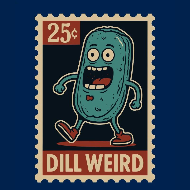 Concombre étrange comme timbre