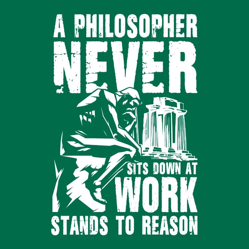 A Philosopher Never Sits Down at Work
