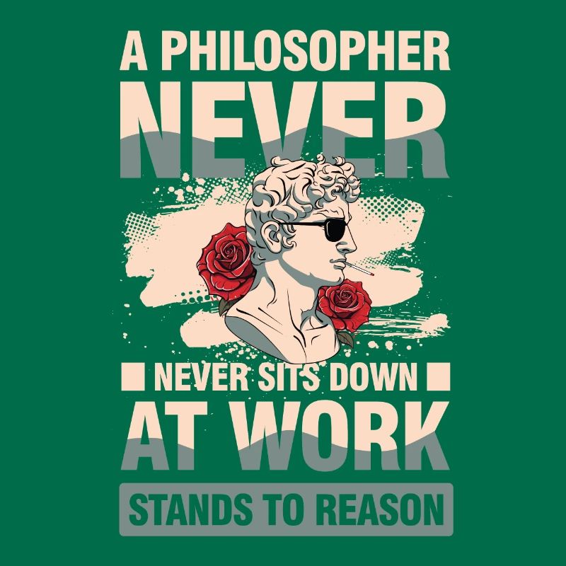 A Philosopher Never Sits Down at Work