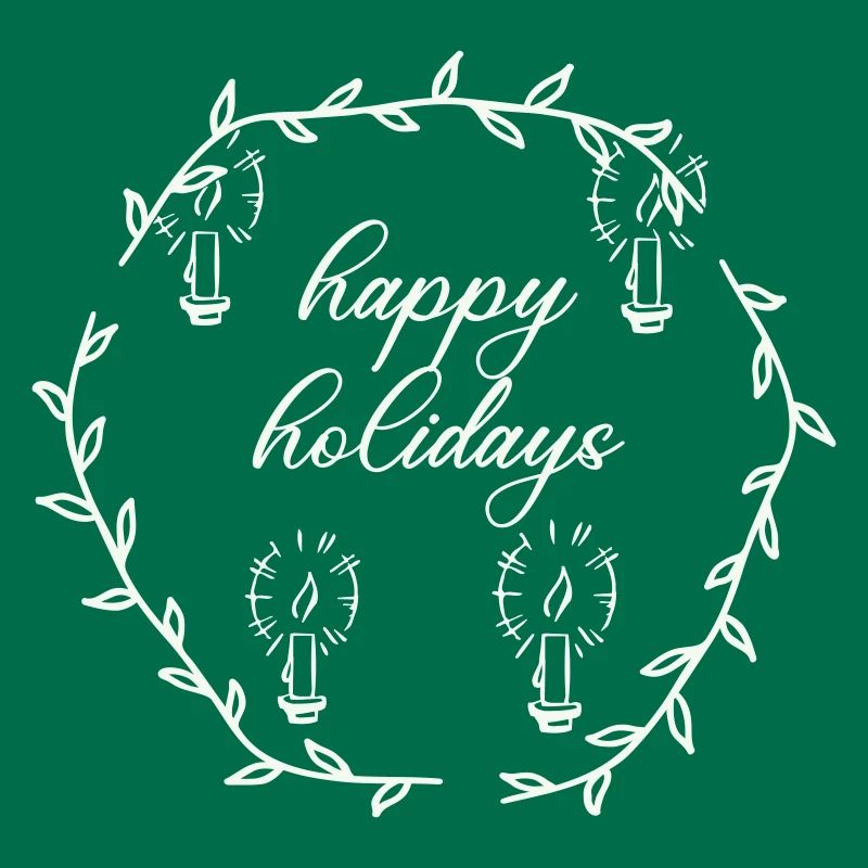 Advent Advetskranz Fijne Feestdagen