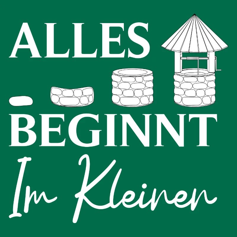 Construction de puits Tout commence dans le constructeur de petits puits