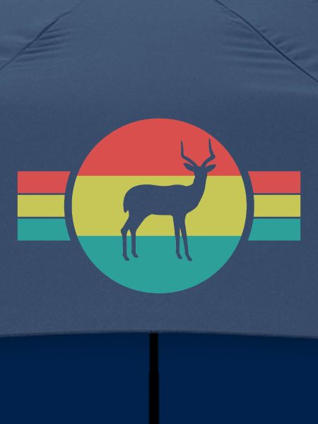 Antilope Retro Sunset – Safari Wildtier