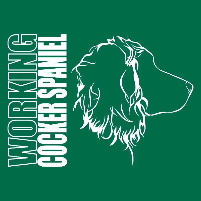 WORKING COCKER SPANIEL Profilo Cani Cane Wilsigns
