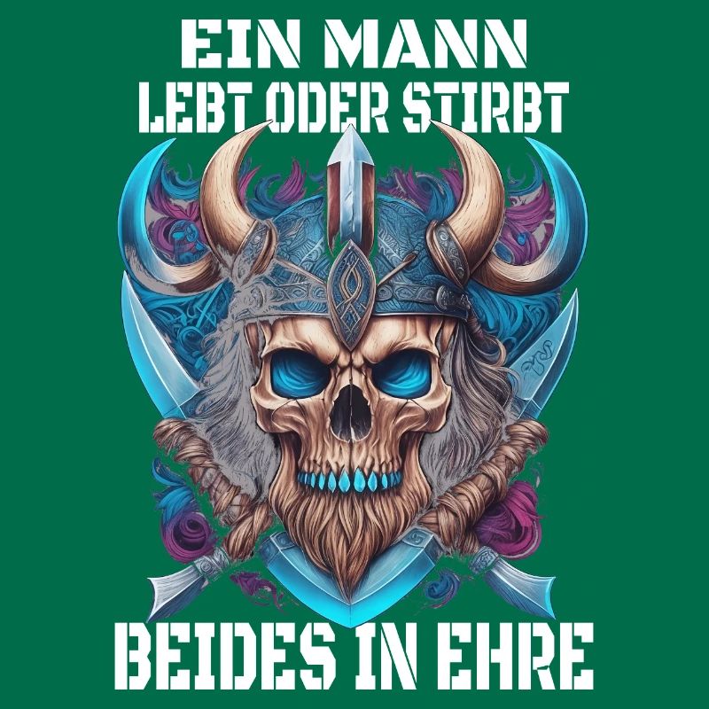 Ein Mann Lebt oder Stirbt beides in Ehre