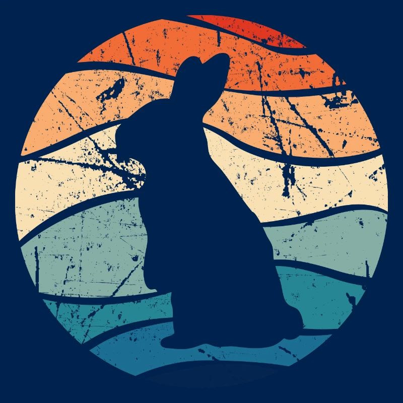 Rabbit Easter Retro Gift