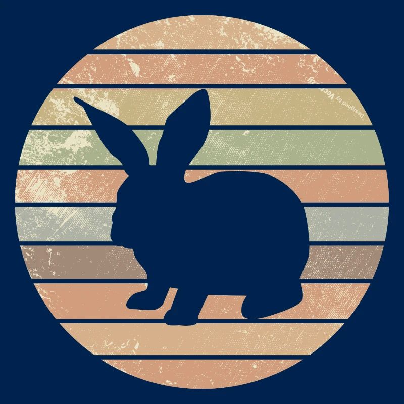 Rabbit Easter Retro Gift