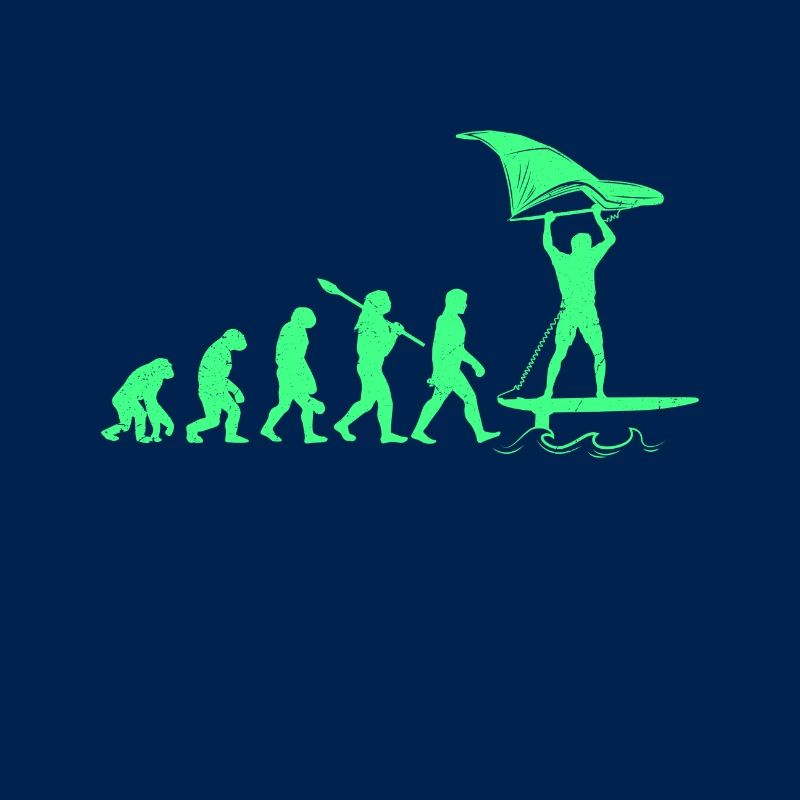 Wing Foil Evolution Affe Mensch Foiler Entwicklung