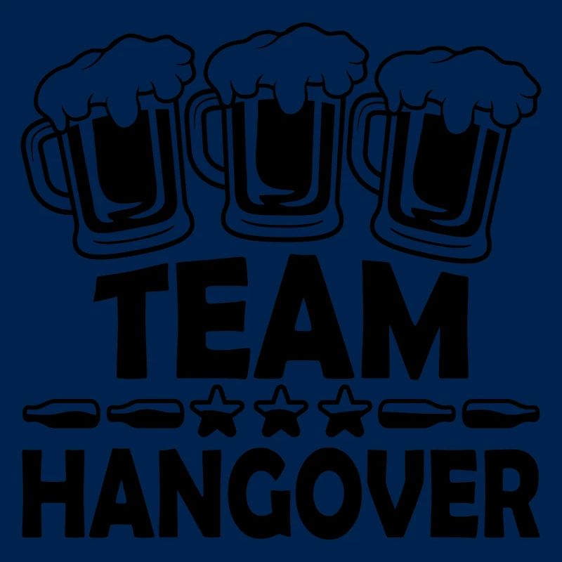 Alcool de l’équipe De la gueule de bois