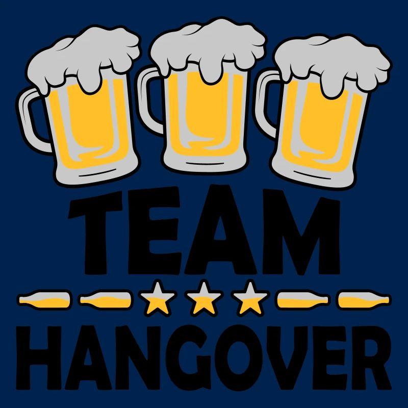 Alcool de gueule de bois de l’équipe