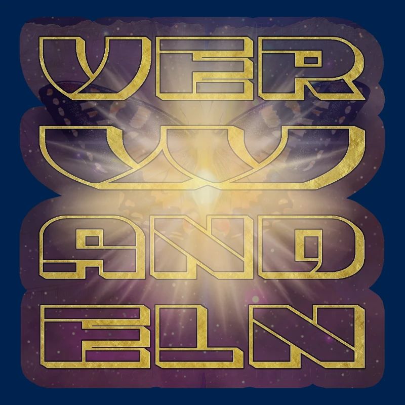 Transform transform into light, butterfly