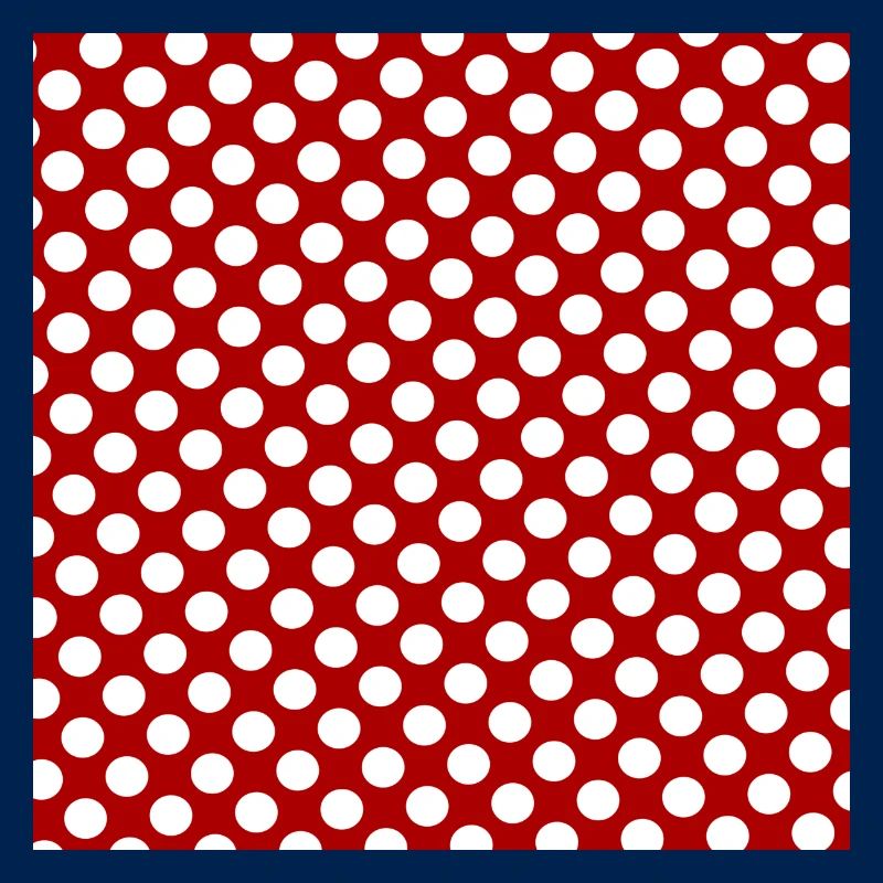 Polka dot red white background dot pattern
