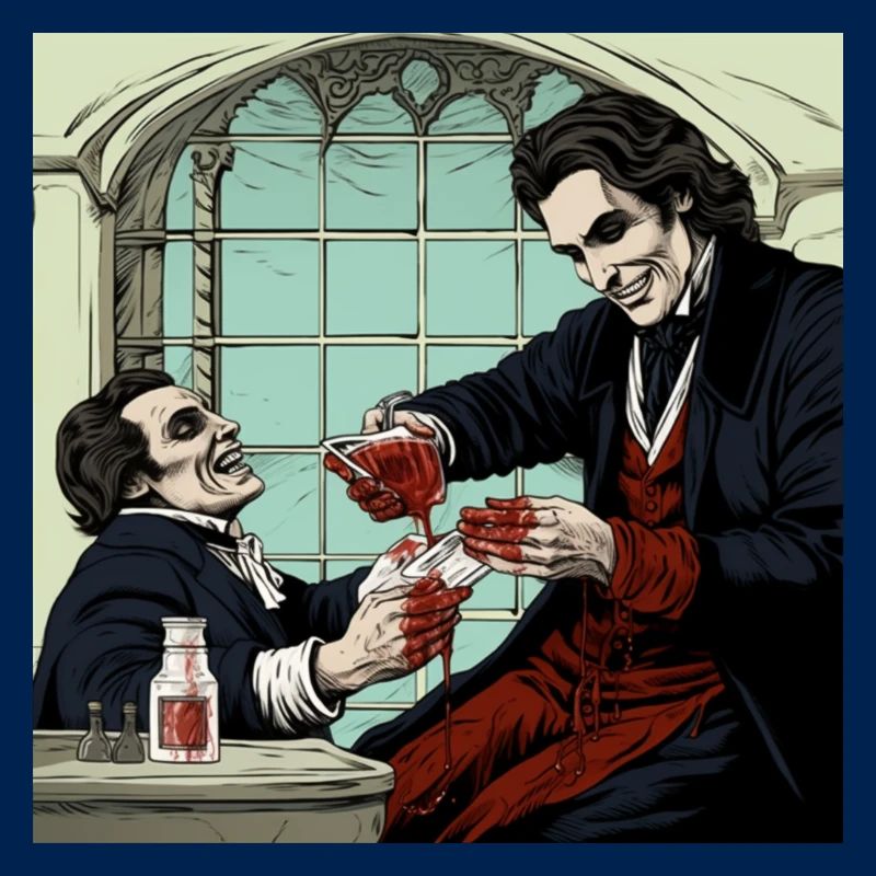 Comic style Vampire 2