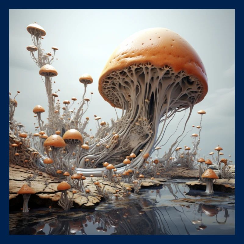 melting mandelbulb 3d vector sceleton