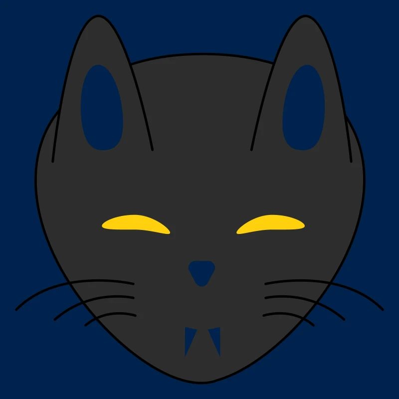 Halloween vampire cat