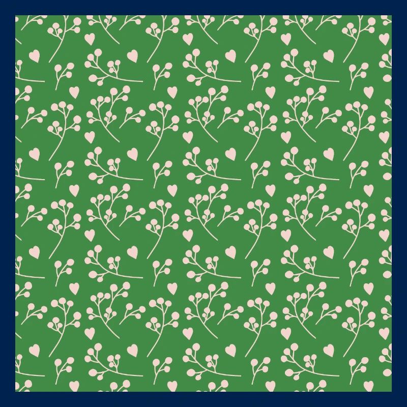 Blume-Blatt-Muster Flower Leaf Pattern