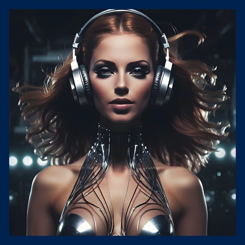 Fille techno