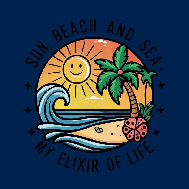 Le soleil, la plage et la mer - mon élixir de vie