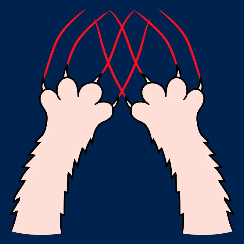 Cats, Claws, Paws, Paws, Claws, Scratches, Stripes