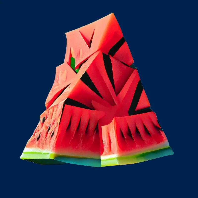 Un morceau de pastèque