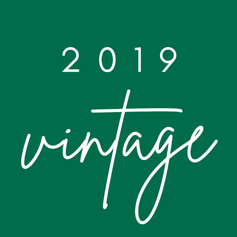 Vintage 2019 Anniversary