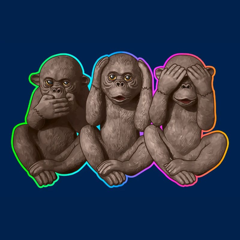 Three wise Monkeys | 3 wise monkeys