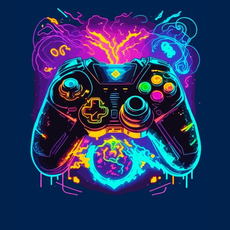 Power Graffiti Gaming Controller