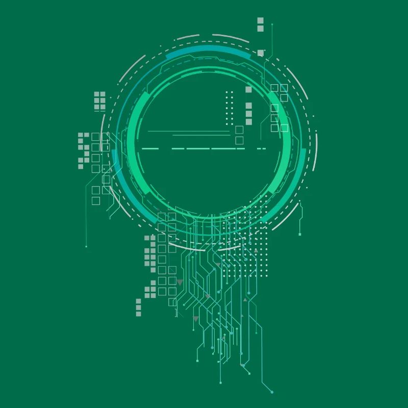 CPU PC PCB Spaceship Code Nerd PC Pixel Coder