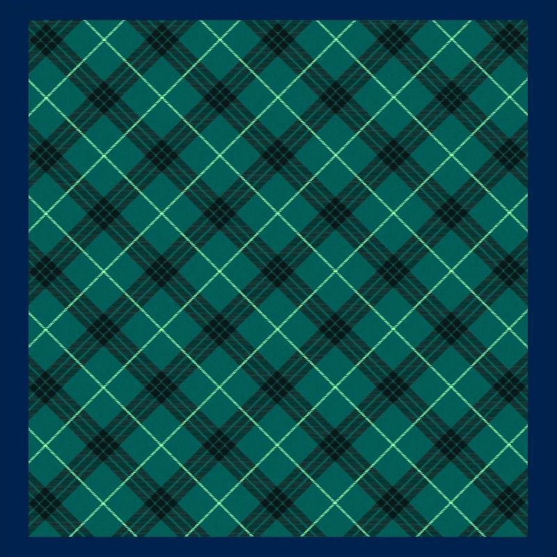 Checked pattern Checkered tartan fabric pattern turquoise green