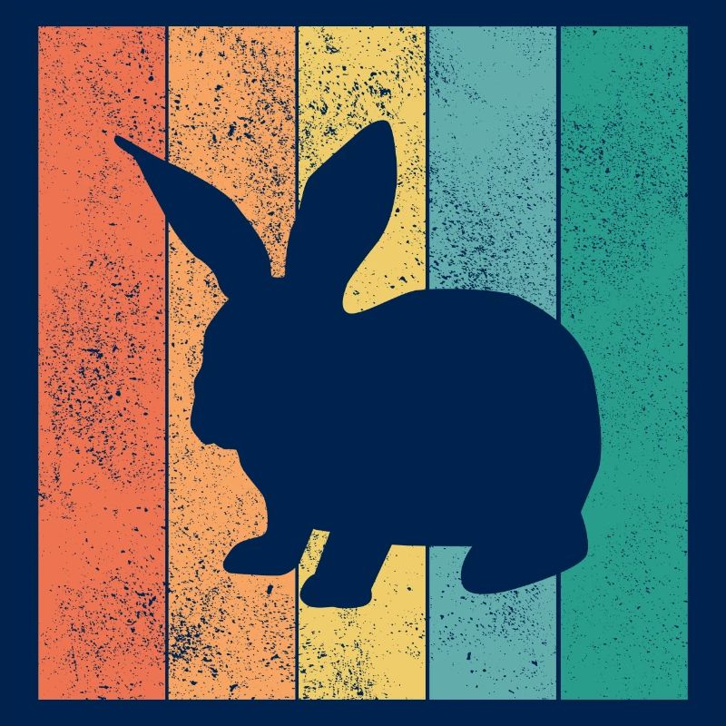 Rabbit Retro Rabbit Easter Gift