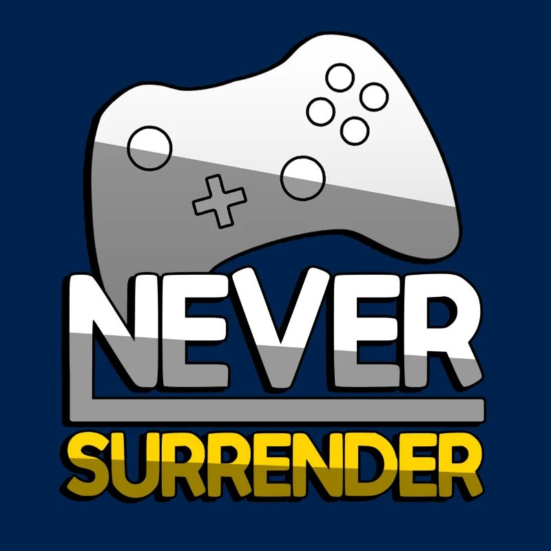 NEVER SURRENDER (Yellow) + Controller - Gaming